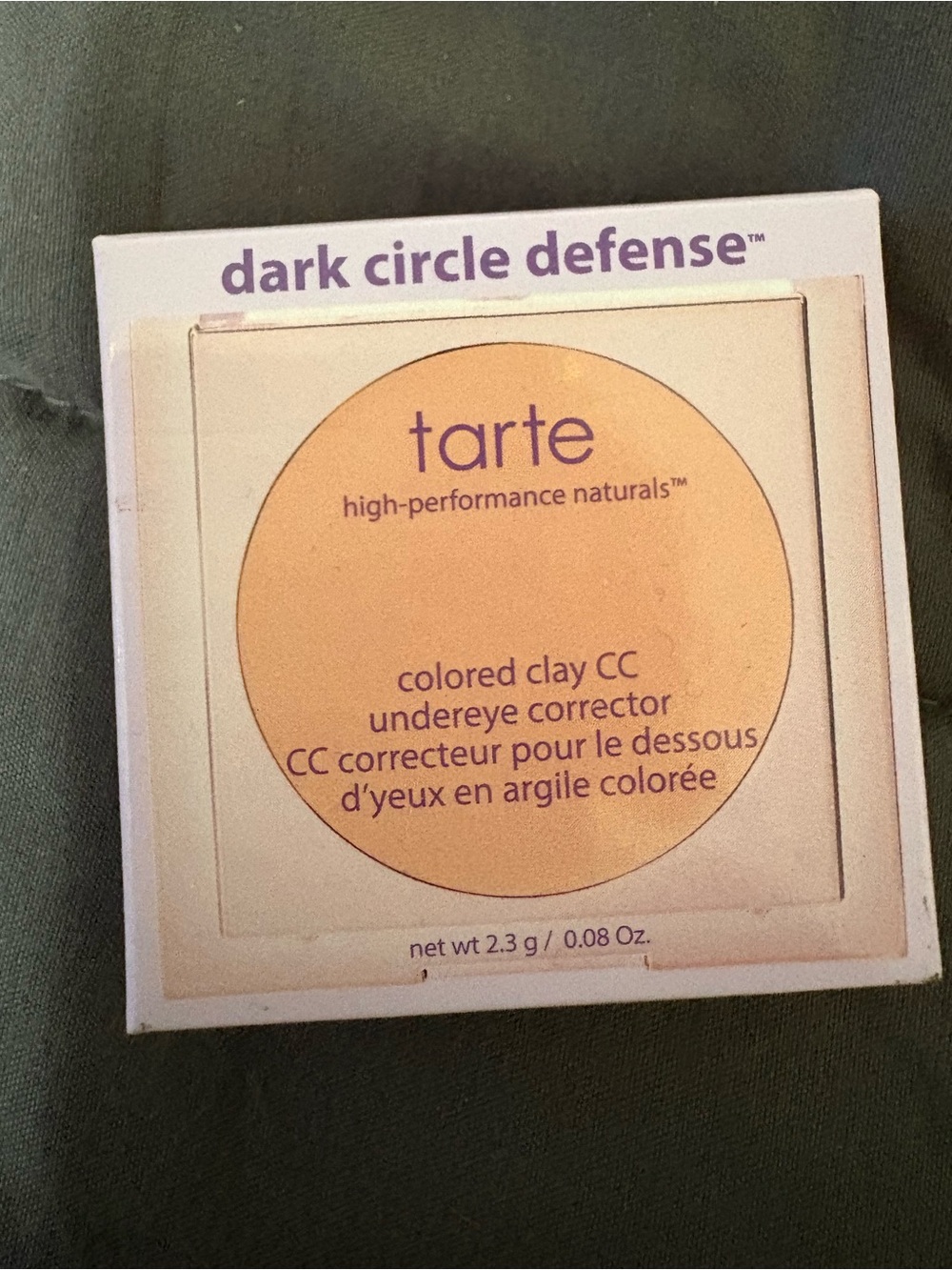 tarte Colored Clay CC Undereye Corrector - Light-Medium Peach